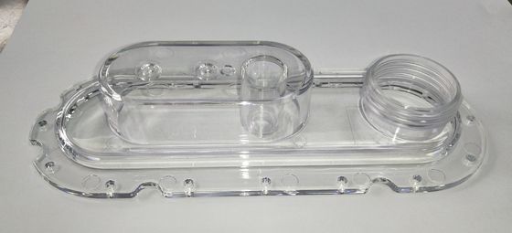 Bộ phận nhựa cơ sở nhựa trong suốt PE / PP ép phun tùy chỉnh