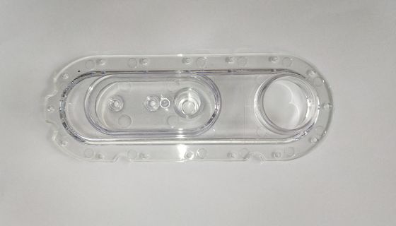 Bộ phận nhựa cơ sở nhựa trong suốt PE / PP ép phun tùy chỉnh