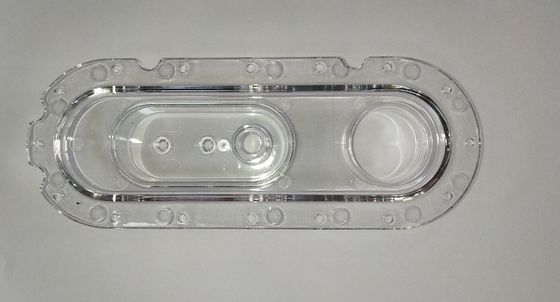 Bộ phận nhựa cơ sở nhựa trong suốt PE / PP ép phun tùy chỉnh