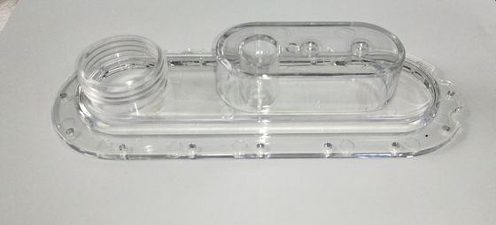 Bộ phận nhựa cơ sở nhựa trong suốt PE / PP ép phun tùy chỉnh