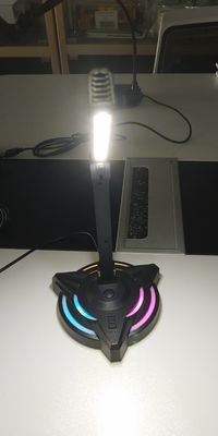 USB Desktop Meeting Full Karaoke Esports Microphone 2 Điều chỉnh đèn bàn