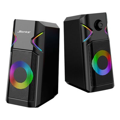 RGB Gaming Computer Speaker USB Laptop Small Audio Super Volume Subwoofer máy tính để bàn
