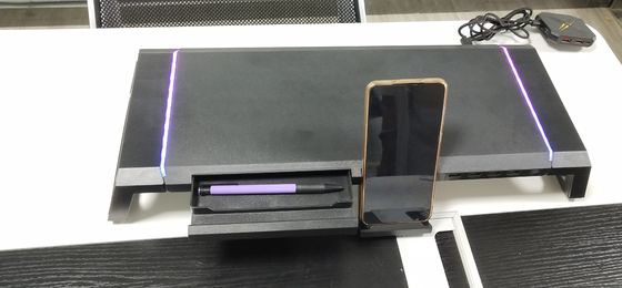 SECC Metal Monitor Stand với USB3.0 Hub / Sạc không dây